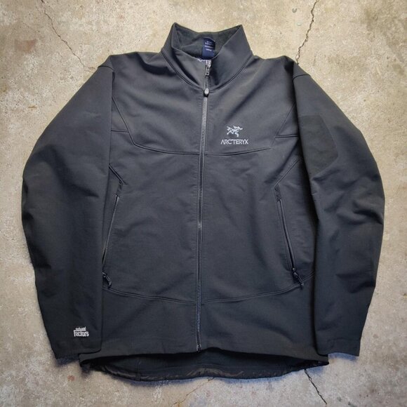 Arc'teryx Other - 'Arc'Teryx' black waterproof fleece lined shell jacket men's XL